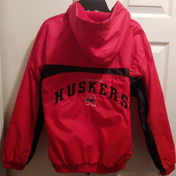 Nebraska Huskers Vintage 90's Red Winter Jacket - Picture 2 of 4